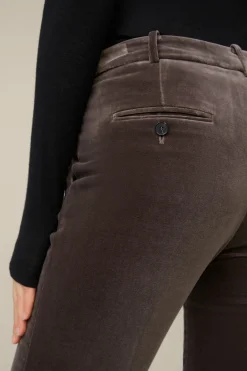 Samt-Anzug-Hose In