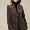 Samt-Blazer In
