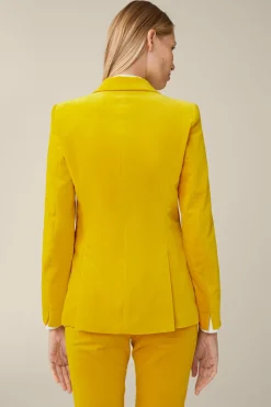 Samt-Blazer In