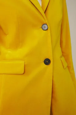 Samt-Blazer In