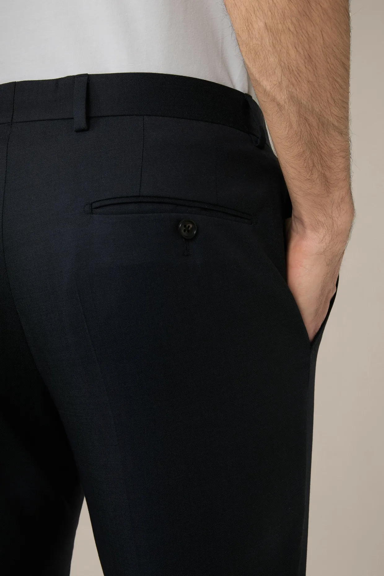 Schurwoll-Baukasten-Hose Sole In