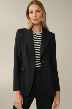 Schurwoll-Blazer In