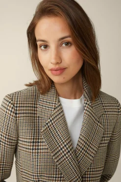 Schurwoll-Blazer In