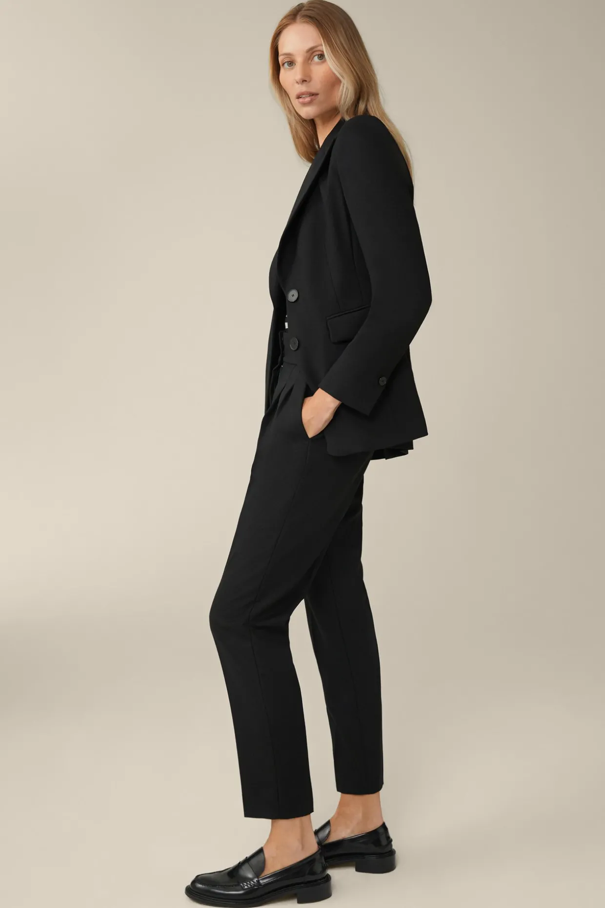 Schurwoll-Blazer In