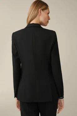 Schurwoll-Blazer In