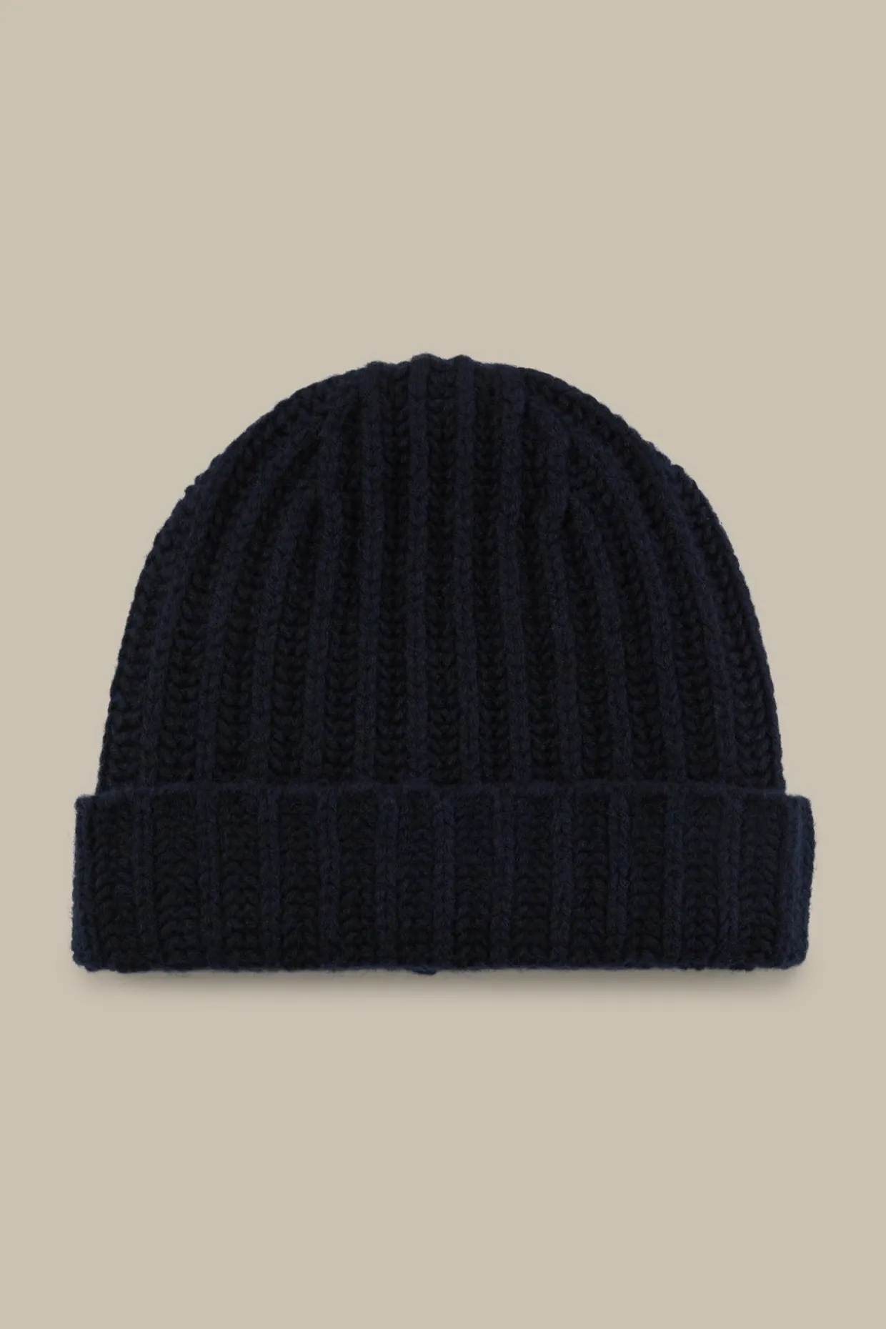 Schurwoll-Cashmere Mutze In