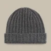 Schurwoll-Cashmere Mutze In
