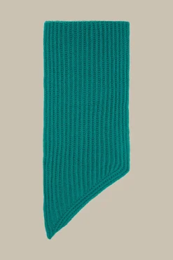 Schurwoll-Cashmere-Schal In Smaragd