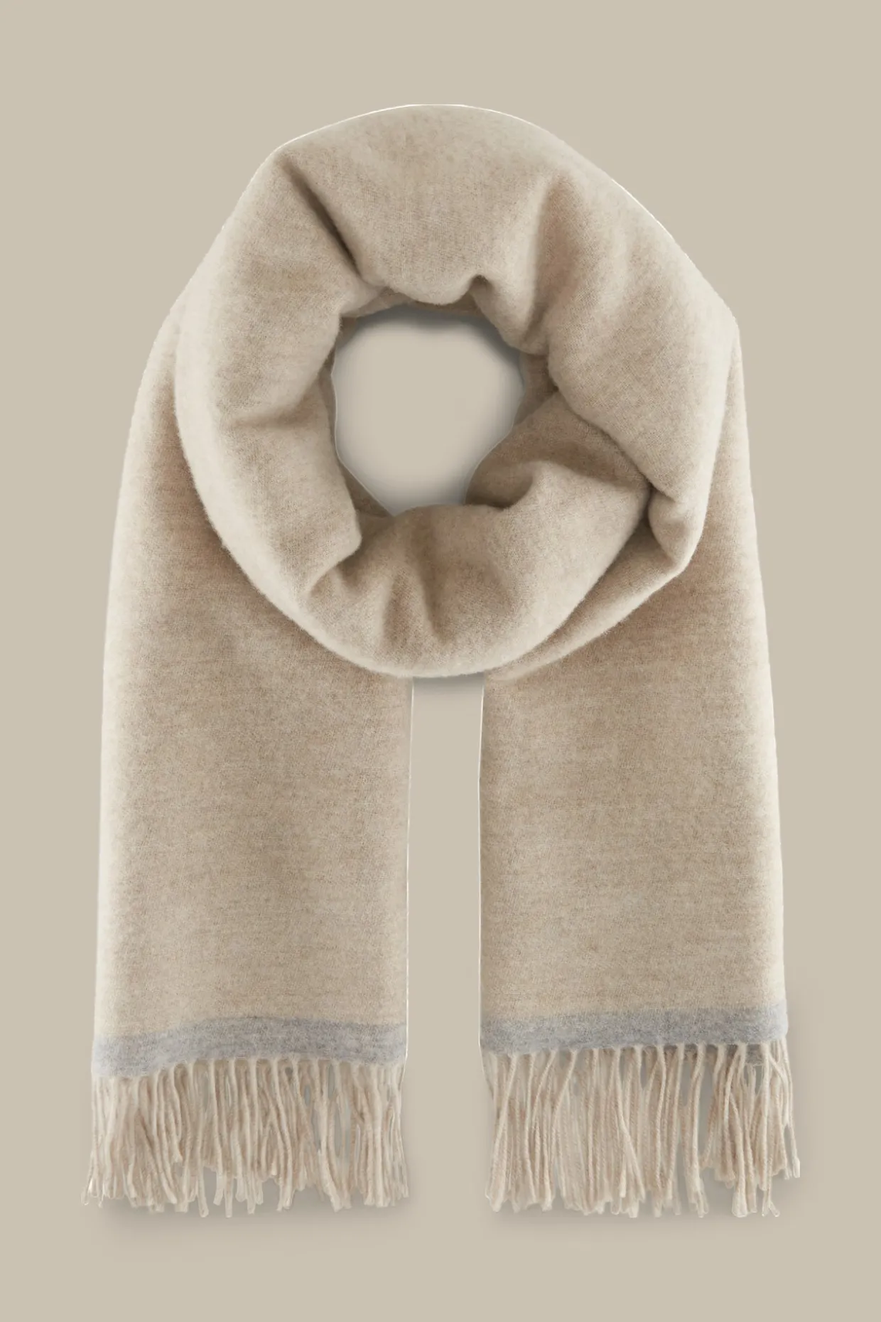 Schurwoll-Cashmere-Schal In