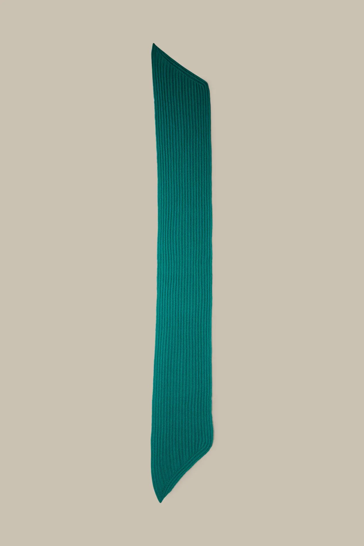 Schurwoll-Cashmere-Schal In Smaragd