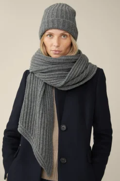 Schurwoll-Cashmere-Schal In