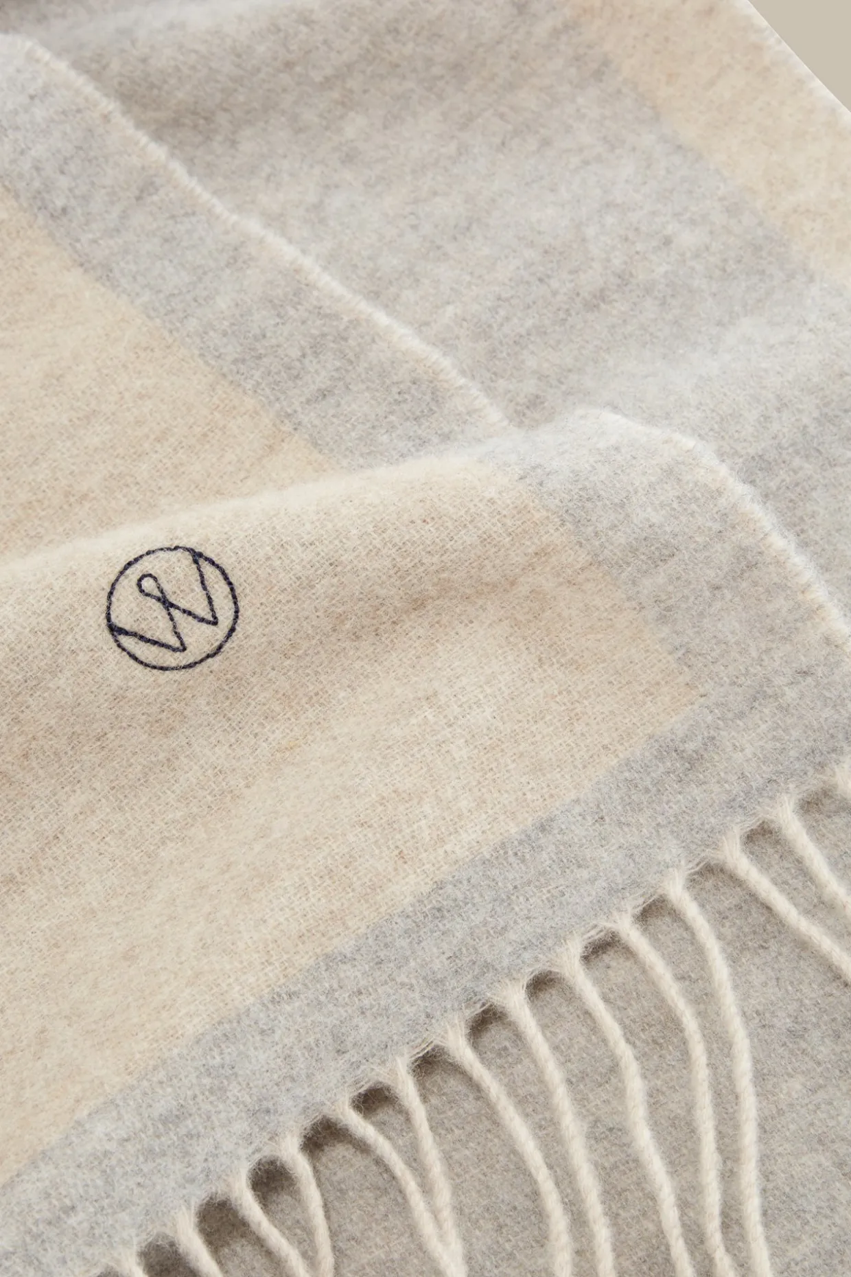 Schurwoll-Cashmere-Schal In