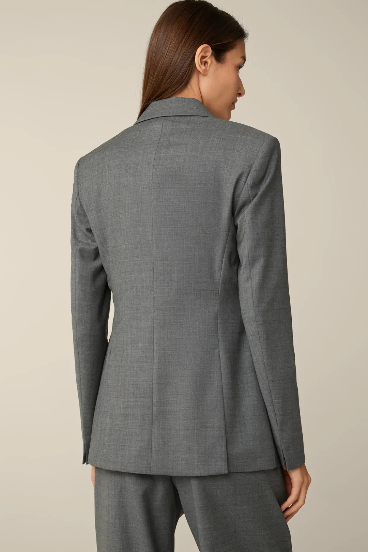 Schurwoll-Longblazer In