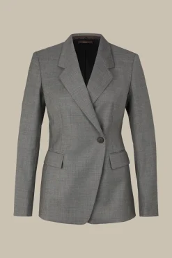 Schurwoll-Longblazer In