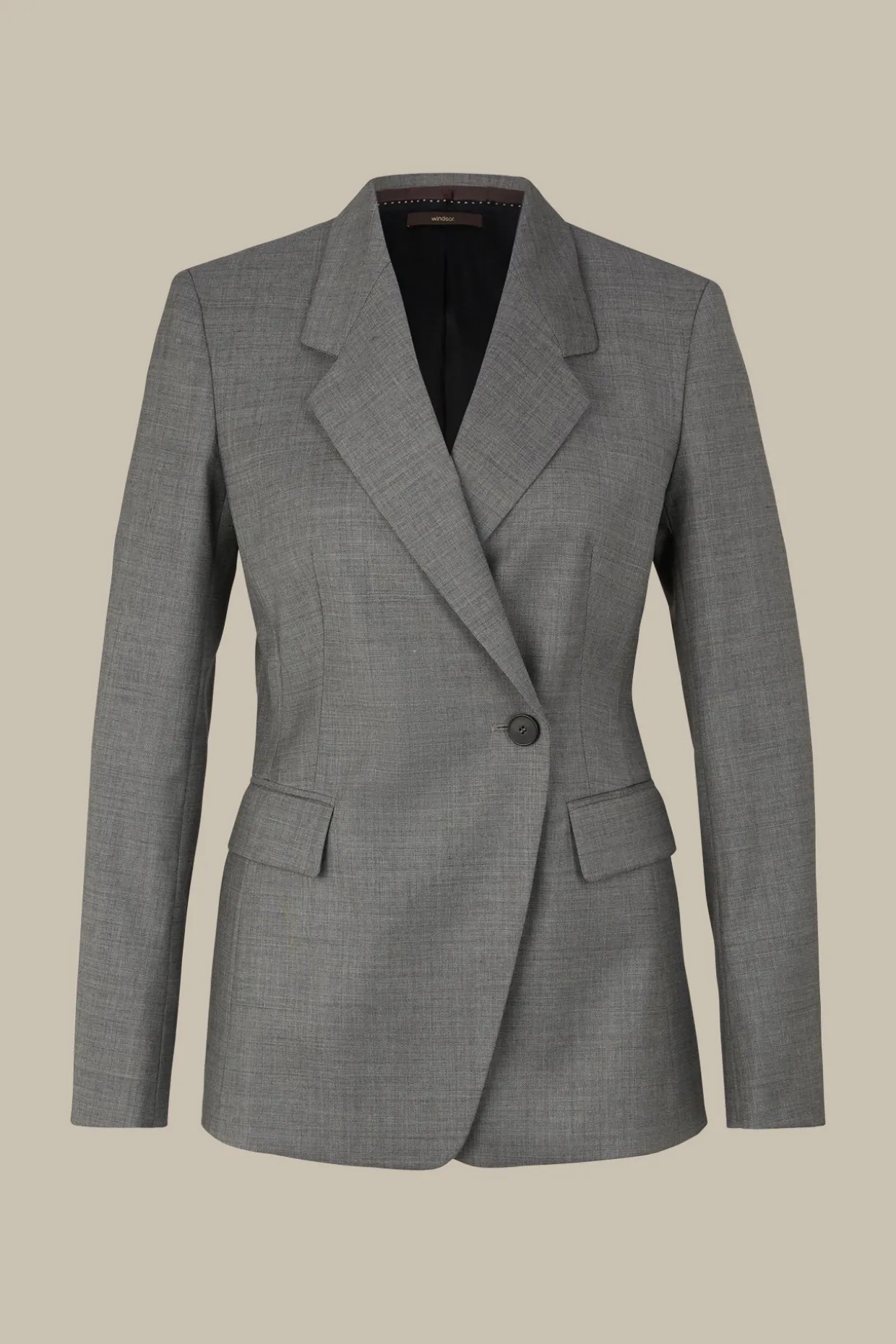 Schurwoll-Longblazer In