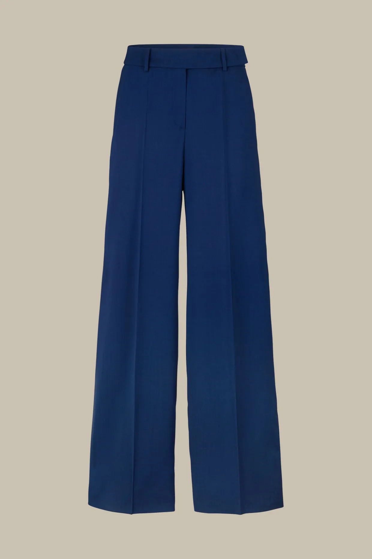 Schurwoll-Palazzo-Hose In