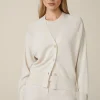 Schurwoll-Seidenmix-Cardigan In