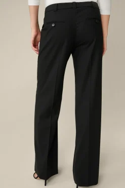 Schurwoll-Stretch-Anzug-Hose In