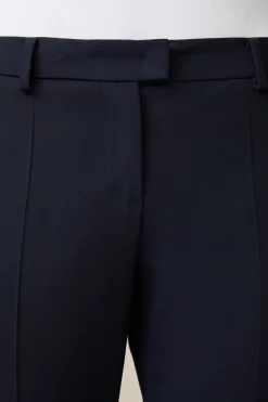 Schurwollstretch-Anzug-Hose In