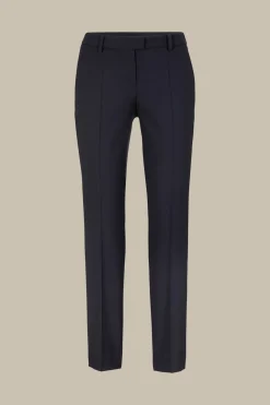 Schurwollstretch-Anzug-Hose In