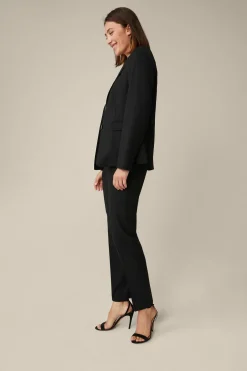 Schurwoll-Stretch-Blazer In