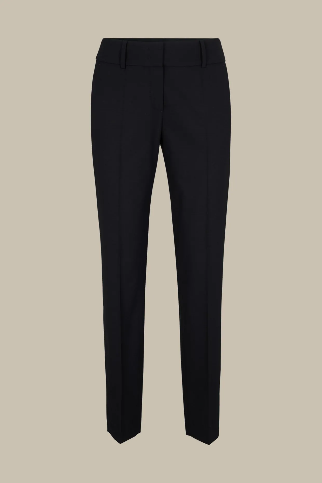 Schurwoll-Stretch-Hose In