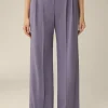 Schurwollstretch-Marlene-Hose In