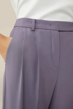 Schurwollstretch-Marlene-Hose In