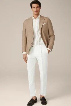 Seide-Cashmere-Sakko Camicia In Meliert
