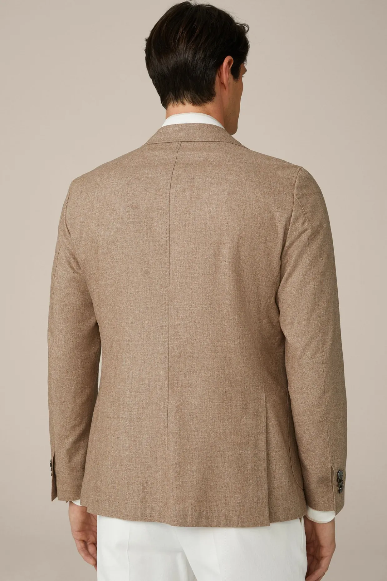 Seide-Cashmere-Sakko Camicia In Meliert