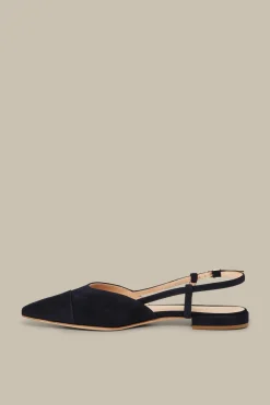 Slingback Aus Ziegenveloursleder In , By Unutzer
