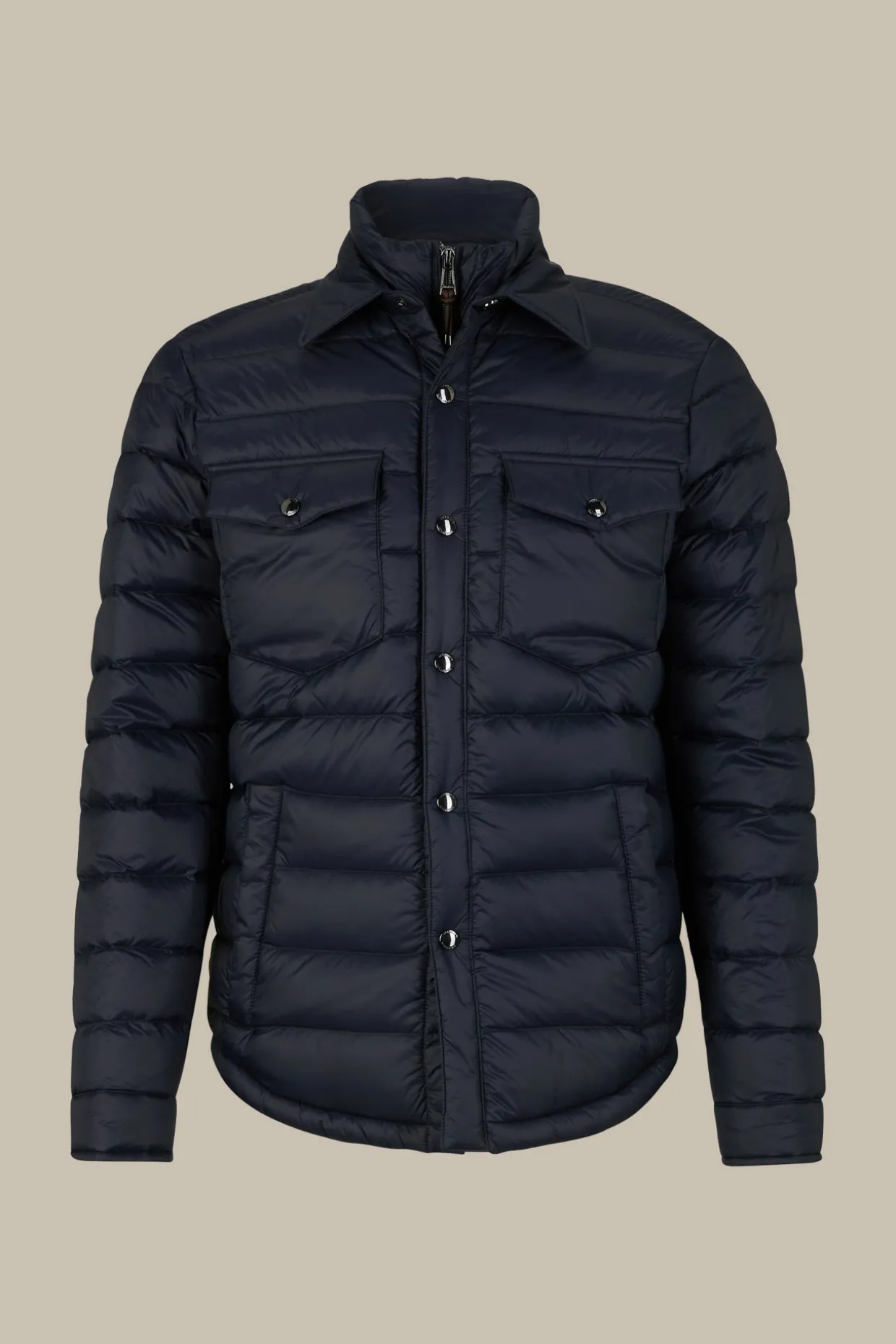 Stepp-Nylon-Jacke Cossato Mit Brusttaschen In