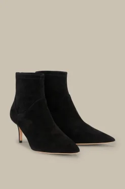 Stiefelette Aus Ziegenveloursleder In By Unutzer