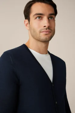 Strick-Cardigan Nando Mit Seide Und Cashmere In