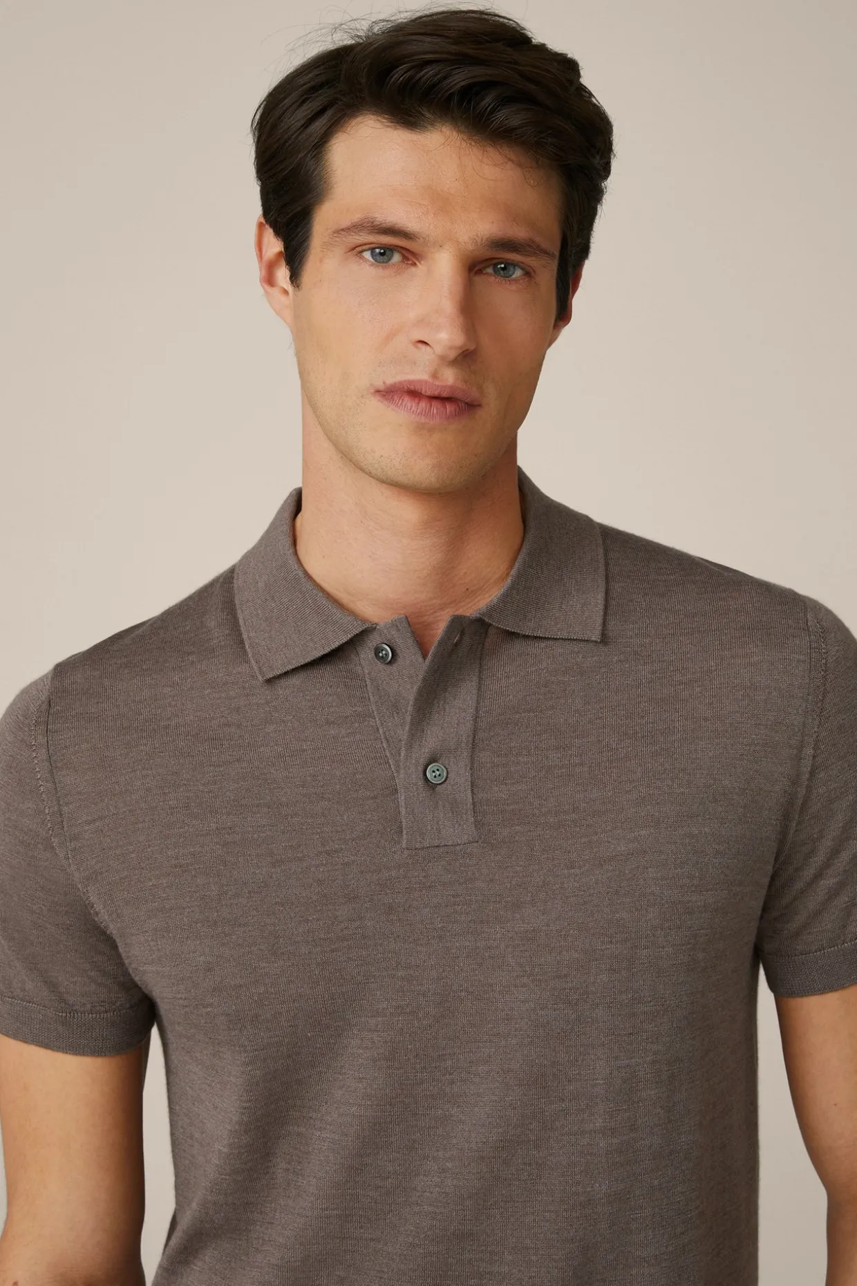 Strick-Poloshirt Nando In