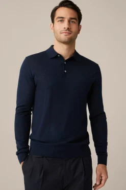 Strick-Poloshirt Nando Mit Seide Und Cashmere In
