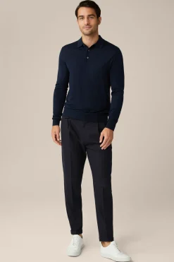 Strick-Poloshirt Nando Mit Seide Und Cashmere In