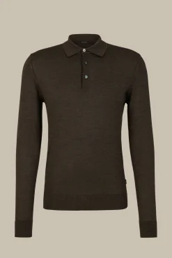 Strick-Poloshirt Nando Mit Seide Und Cashmere In