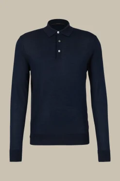 Strick-Poloshirt Nando Mit Seide Und Cashmere In