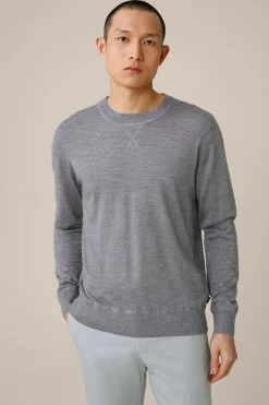Strick-Pullover Nando Mit Seide Und Cashmere In