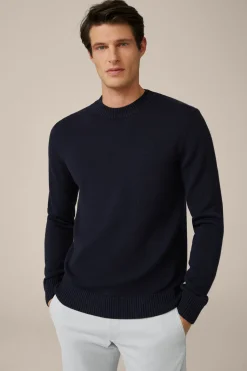 Strick-Pullover Nando Mit Seide Und Cashmere In