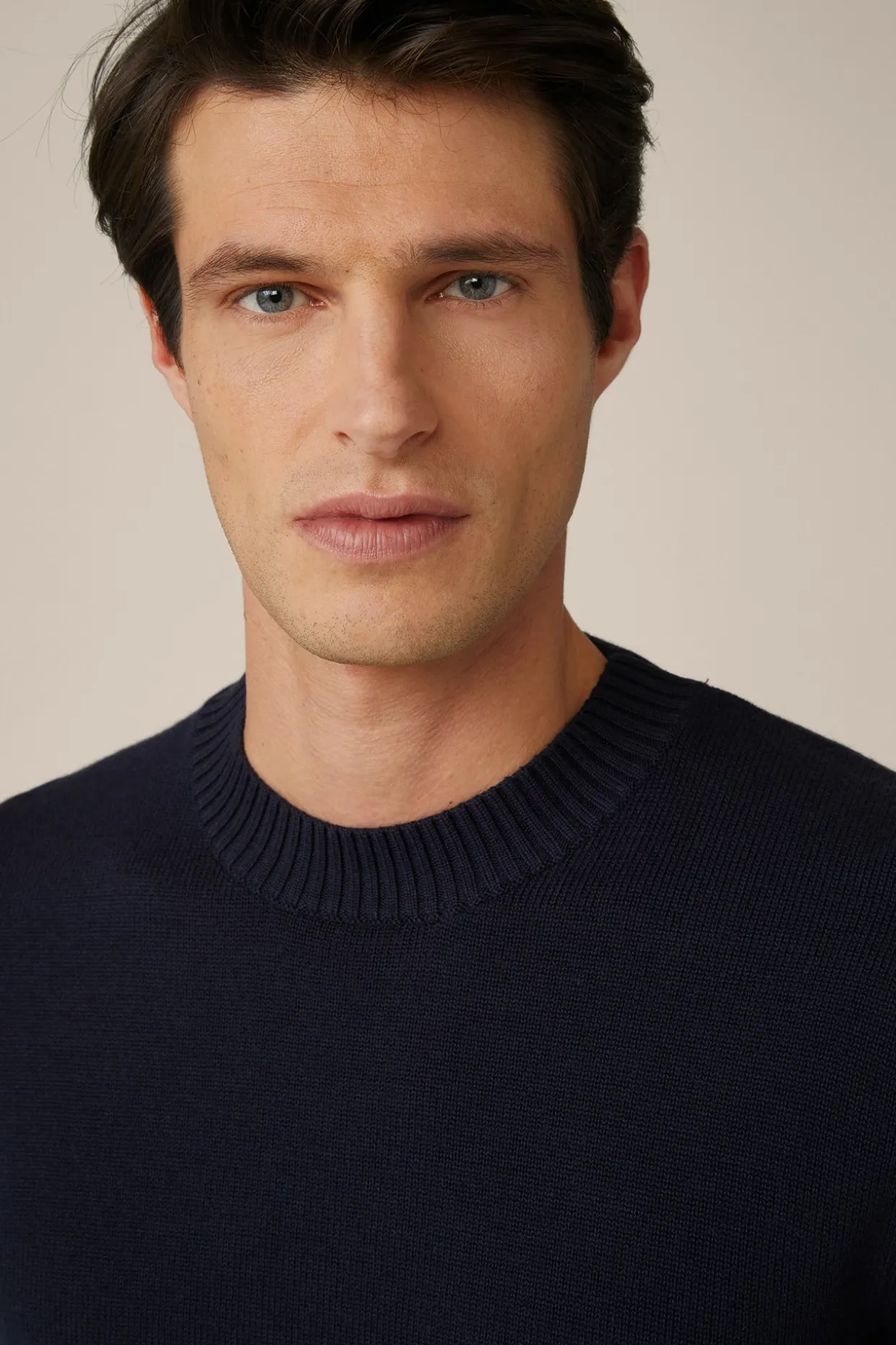 Strick-Pullover Nando Mit Seide Und Cashmere In