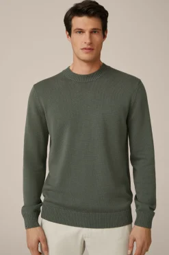 Strickpullover Nedo In Oliv