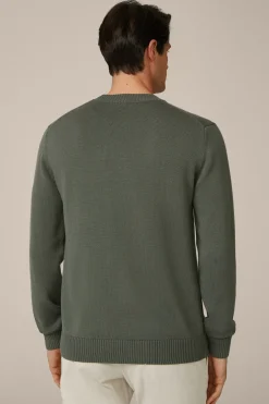 Strickpullover Nedo In Oliv