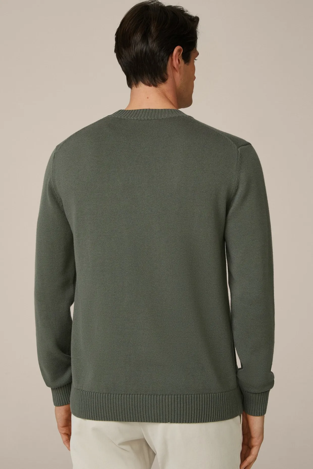 Strickpullover Nedo In Oliv