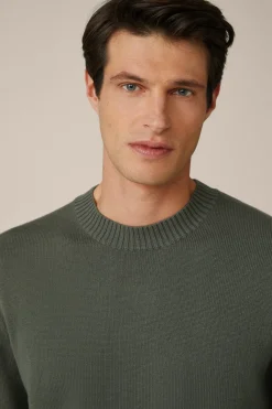 Strickpullover Nedo In Oliv