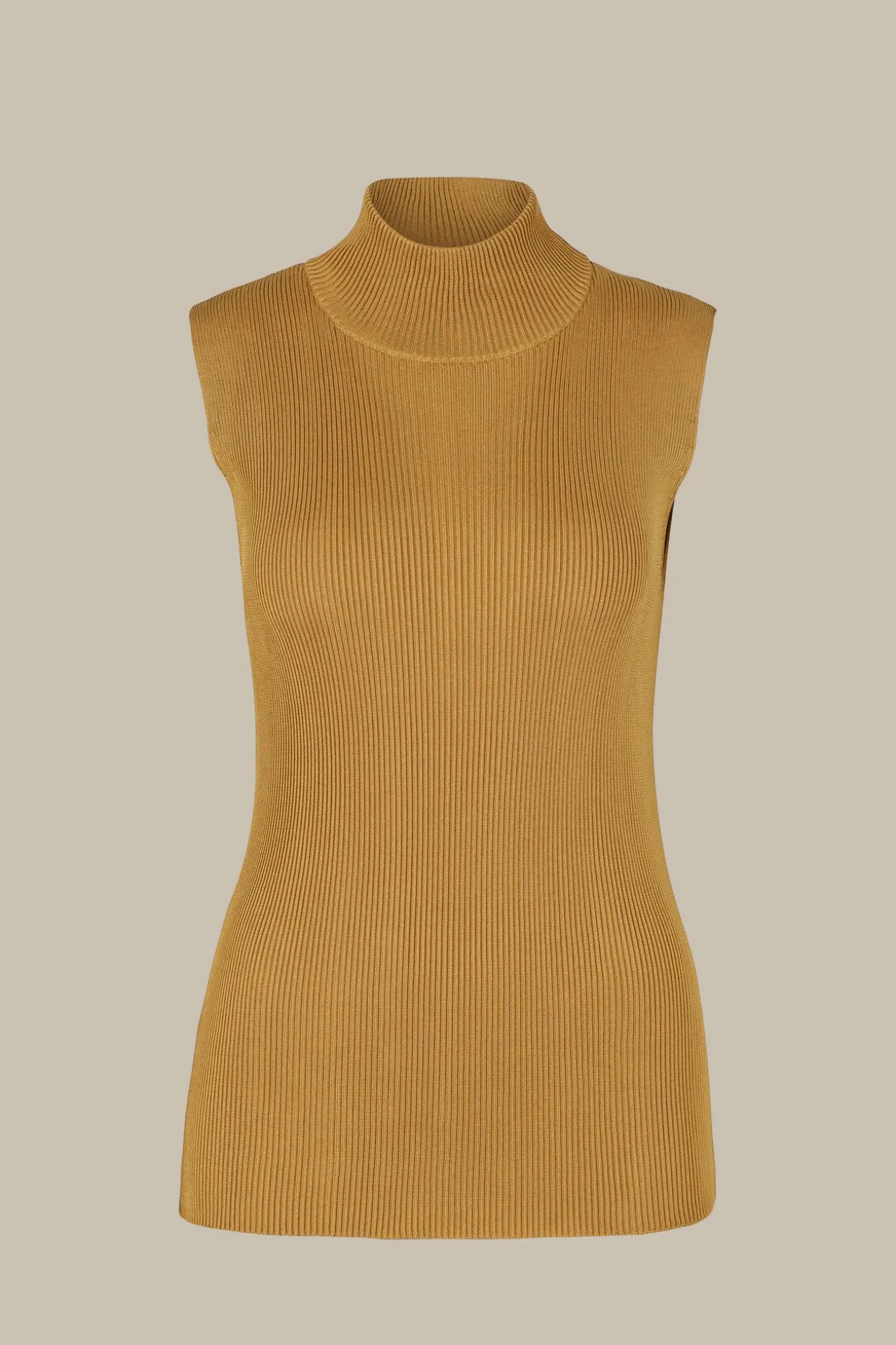 Strick-Top Mit Lurex In