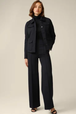 Techno-Jersey-Kurz-Jacke In