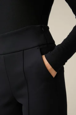 Techno-Jersey-Palazzo-Hose In