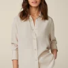 Tencel-Hemdbluse In